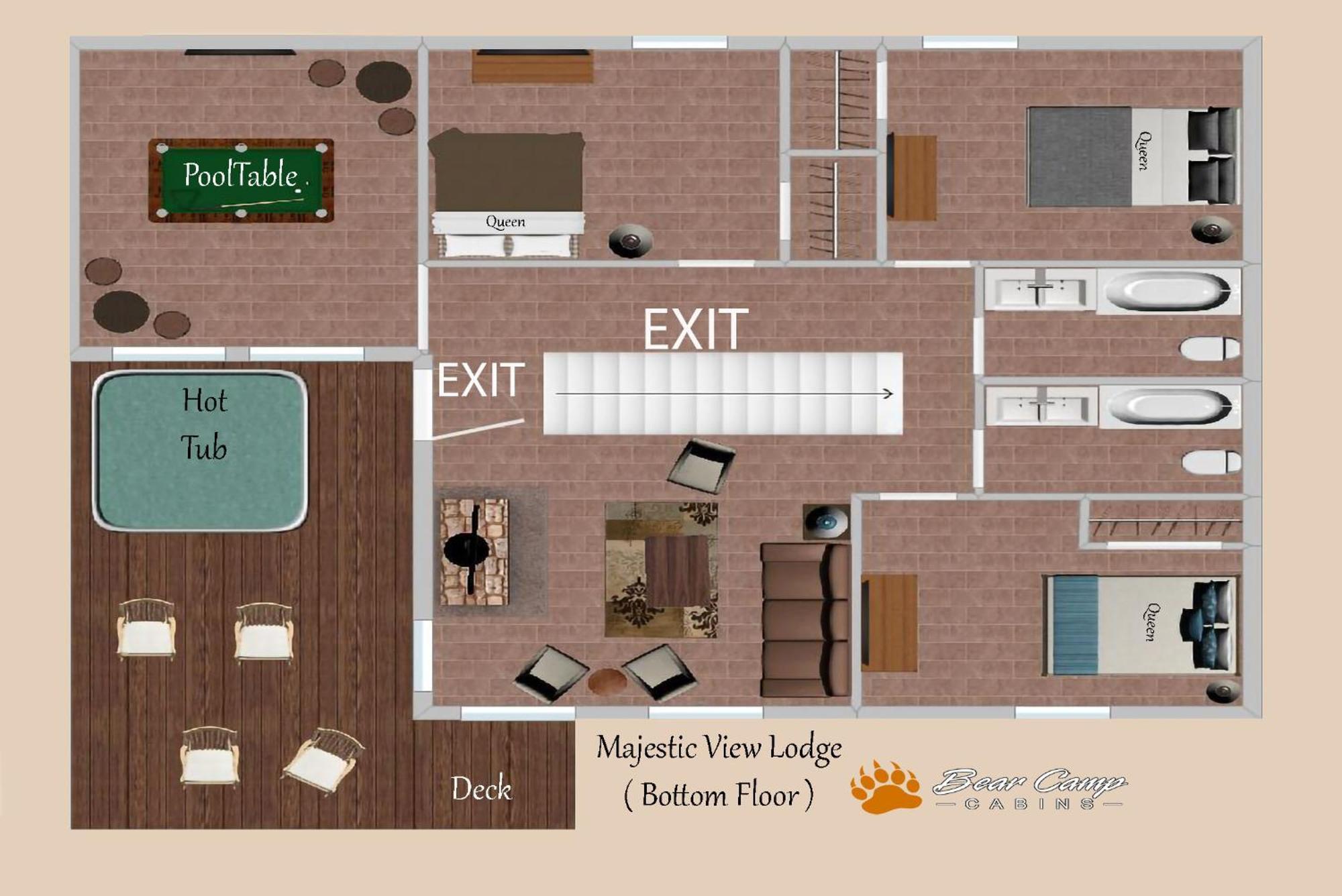 Majestic View Lodge, Amazing Views, Hot Tub, 1089 Free Tickets Each Paid Day, Dollywood And More Gatlinburg Ngoại thất bức ảnh